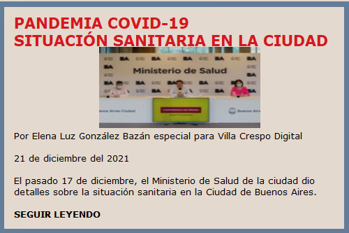 SITUACION SANITARIA 17 DE DIC